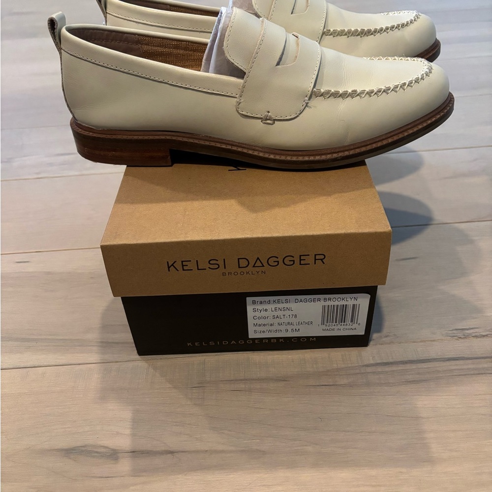 Kelsi Dagger Cream Lens Loafer